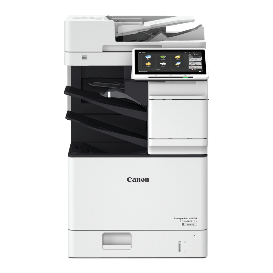 Canon imageRUNNER ADVANCE DX 719iF Series
